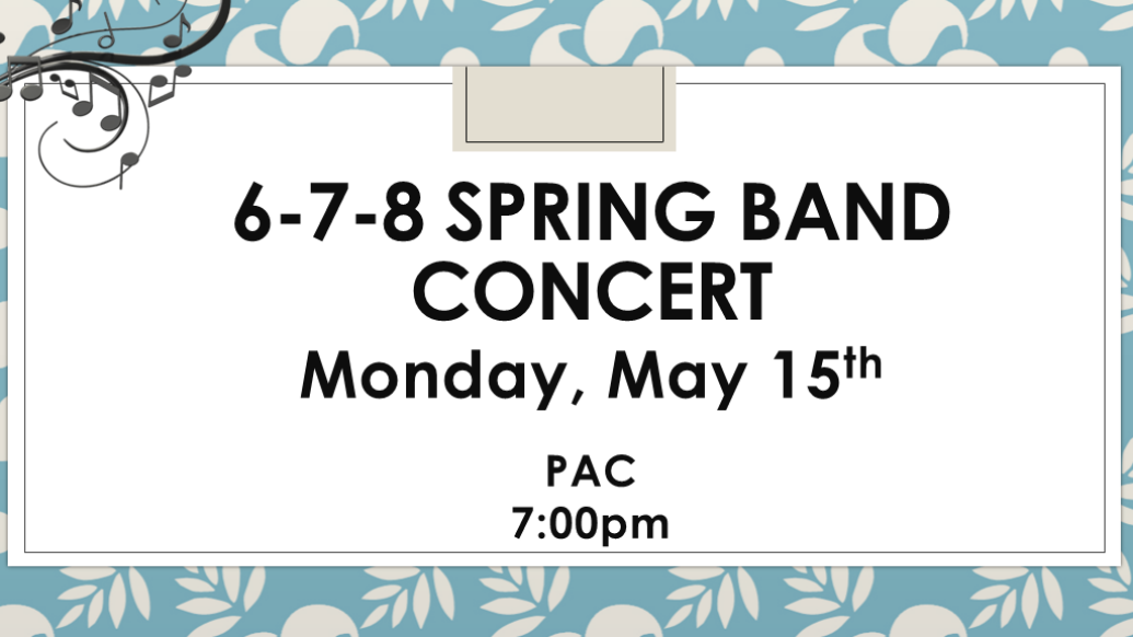 Spring Band Concert 